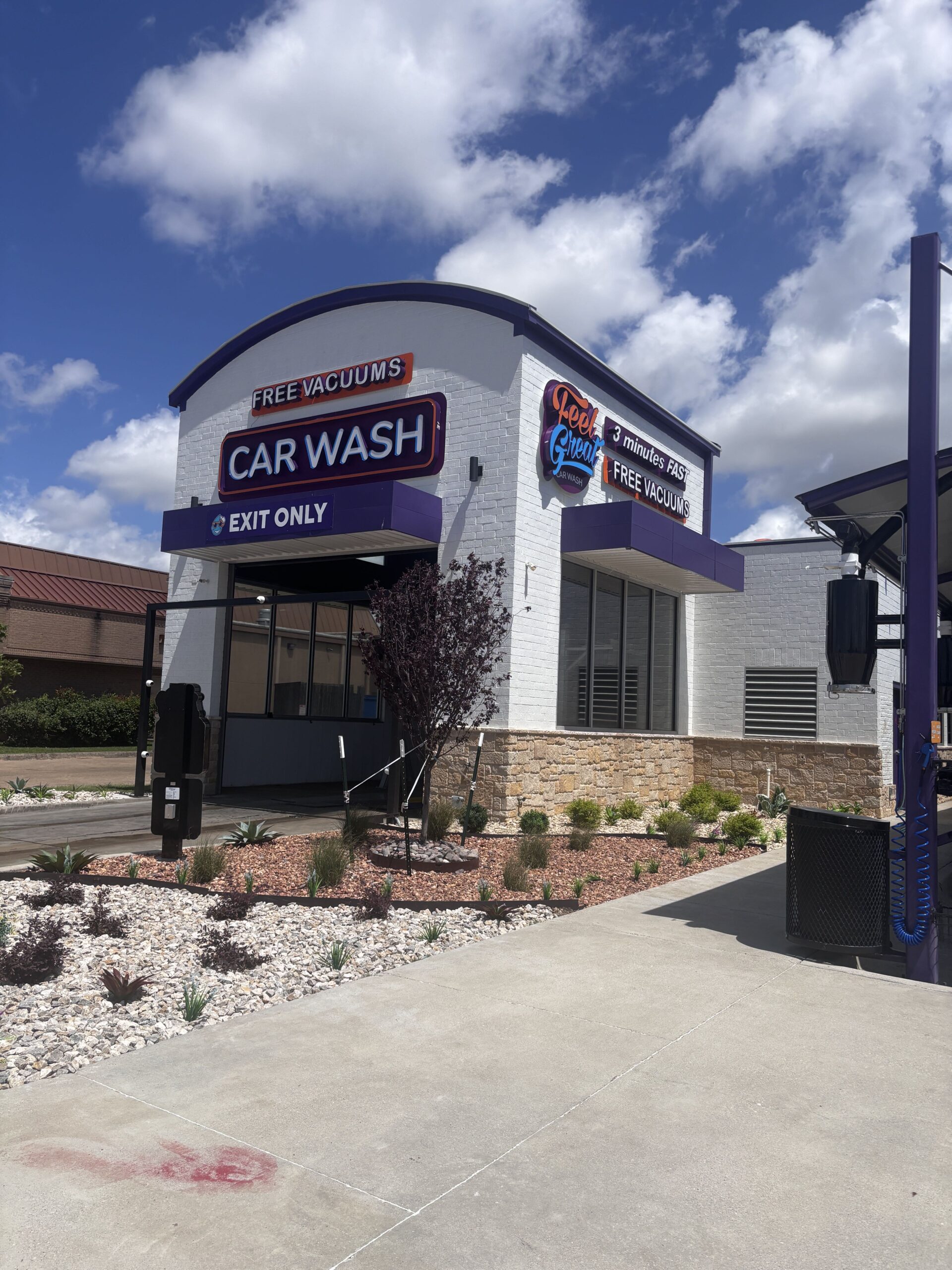 A Car Wash near me in the middle of summer.